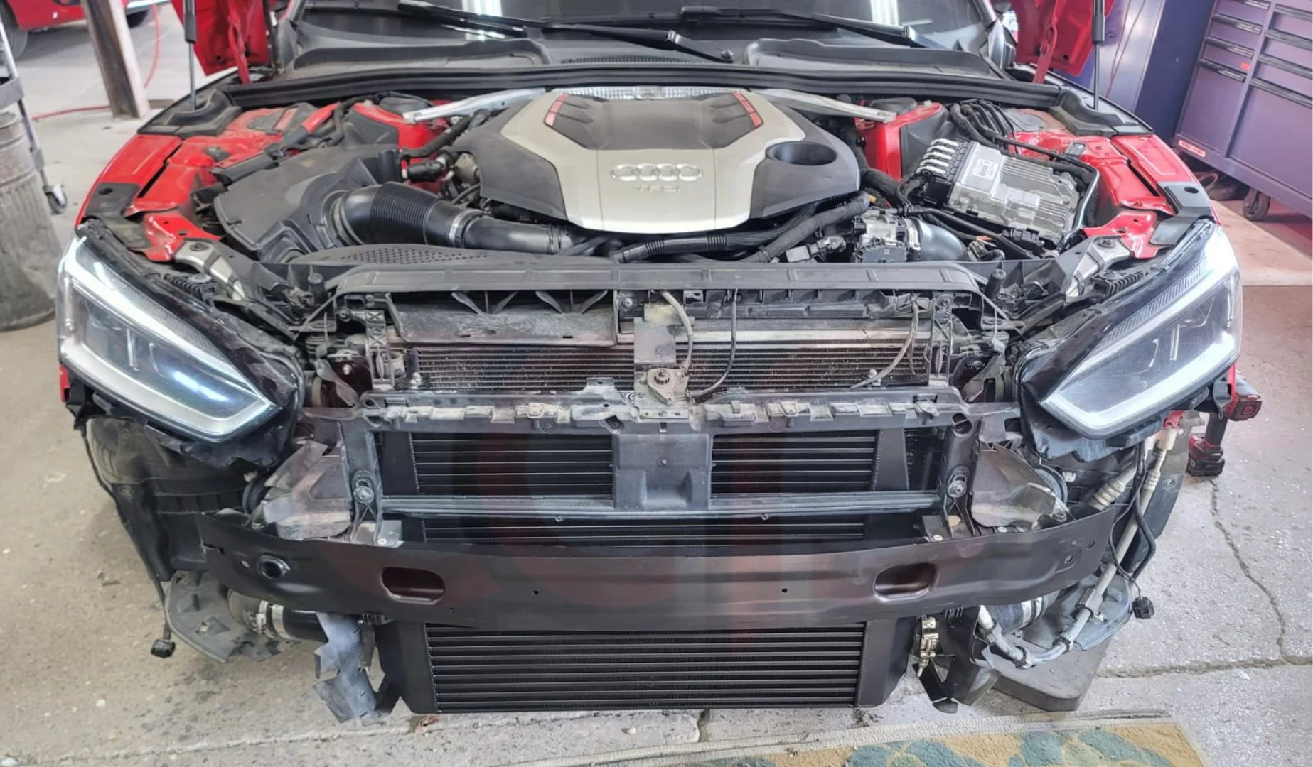 2019 Audi SQ5, the Intercooler AWS