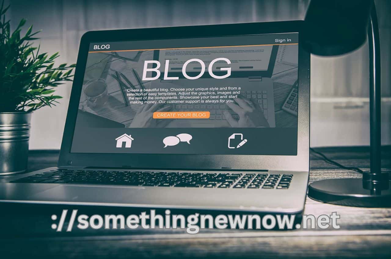 Start SomethingNewNow.net Blog