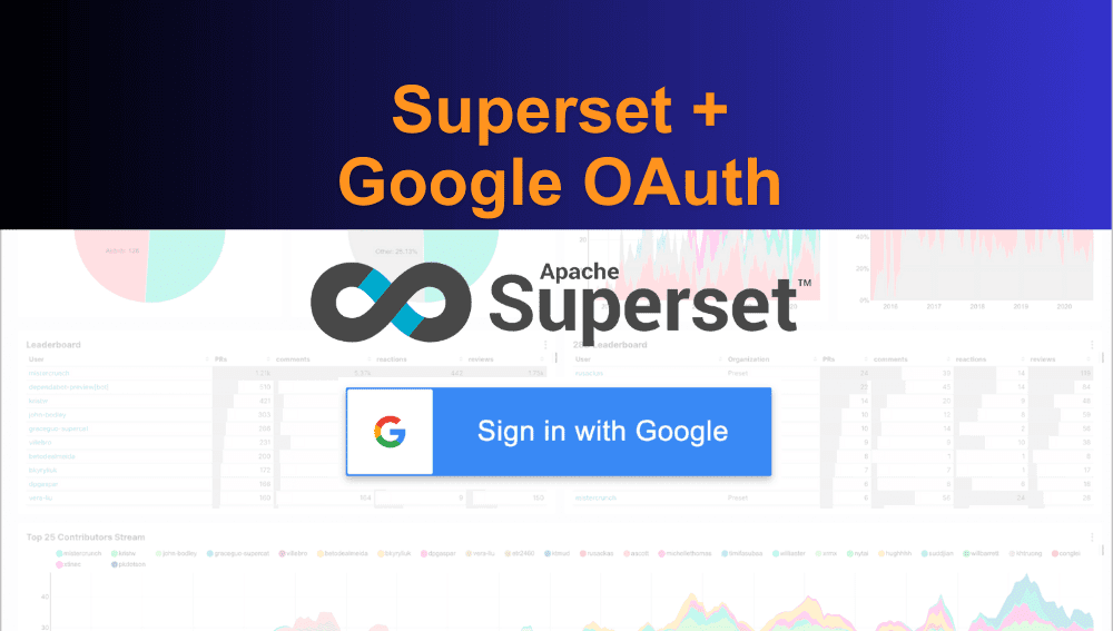 superset4 google auth 怎么填写