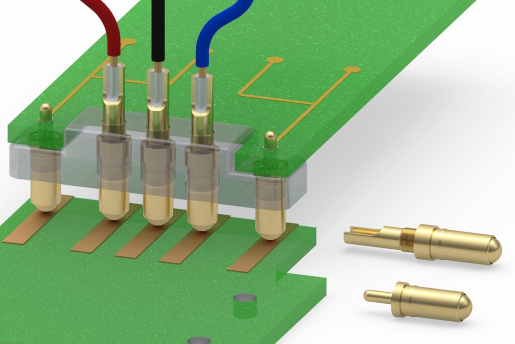 pcb spring contacts
