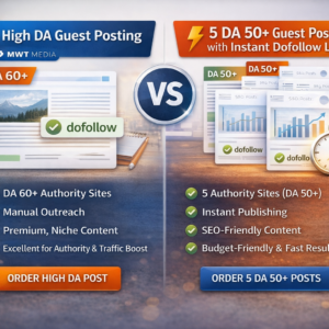 5 DA 50+ Guest Posts