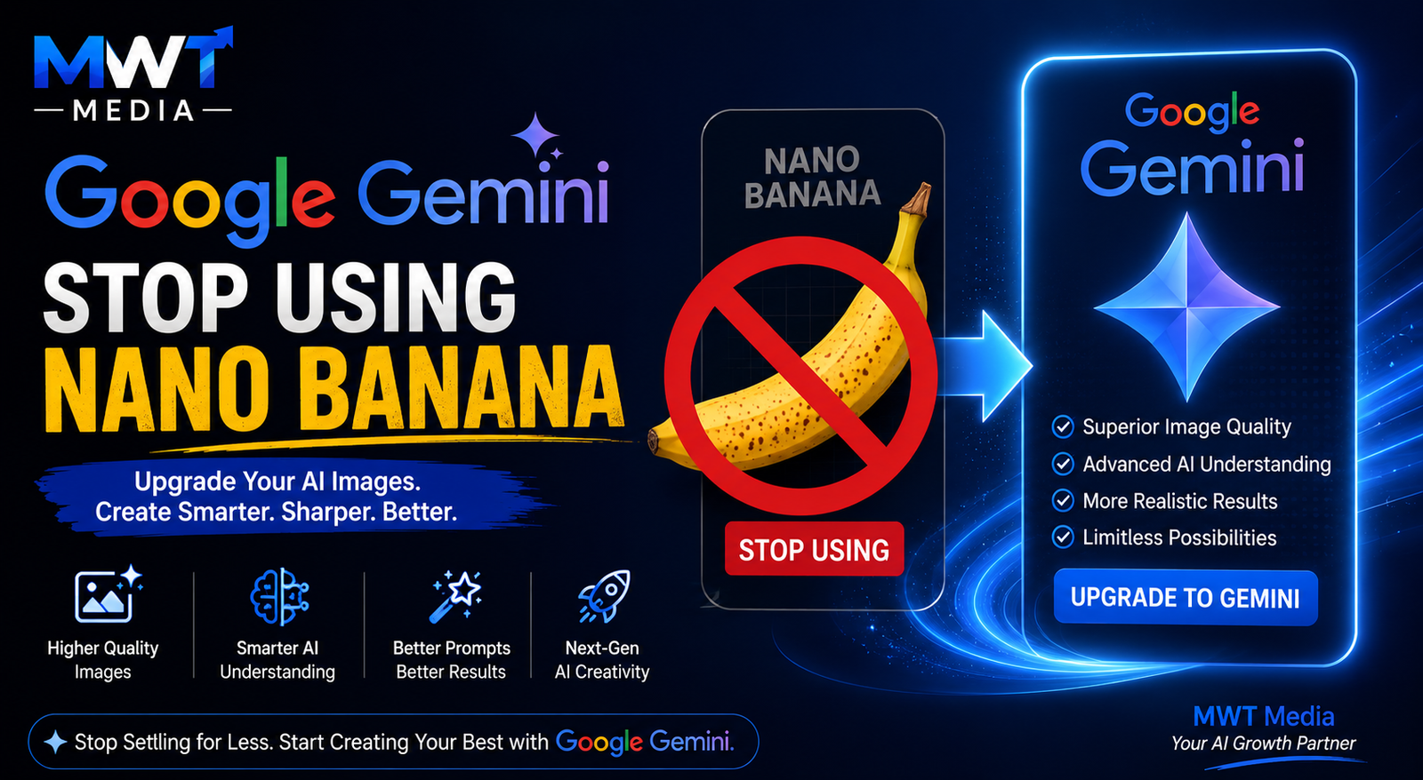how to make google gemini stop using nano banana