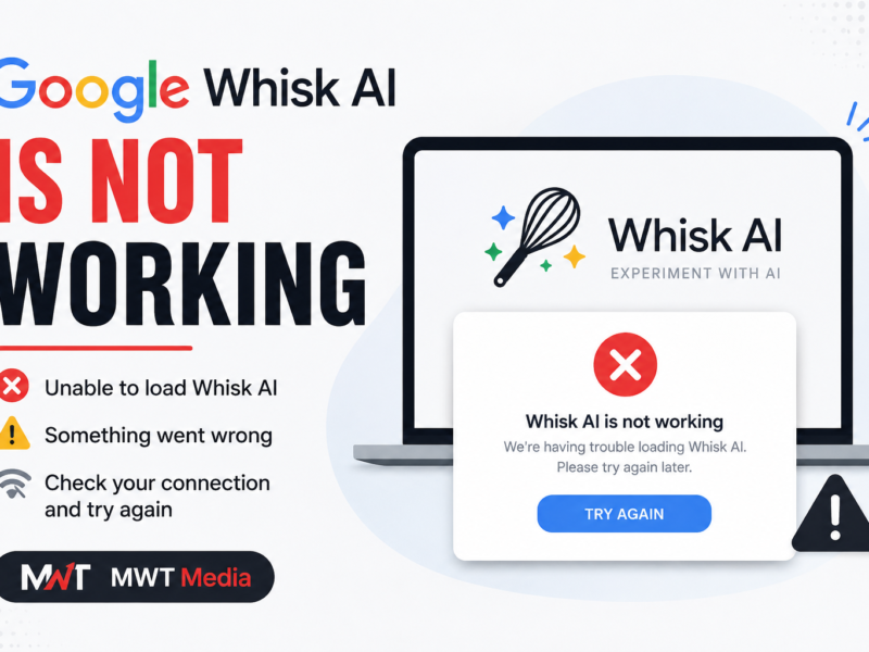 Google Whisk AI is Not Working