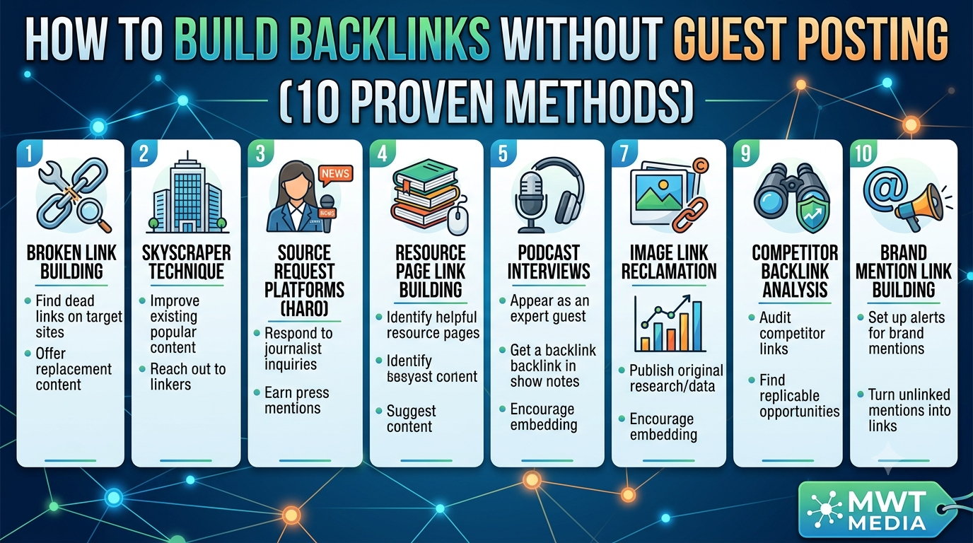 how to build backlinks without guest posting