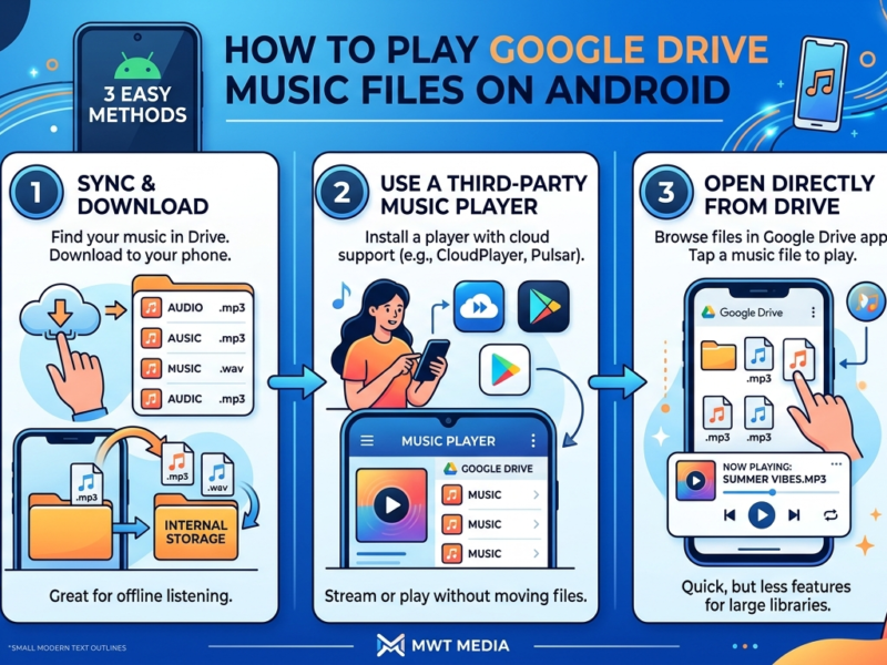 Play Google Drive Music