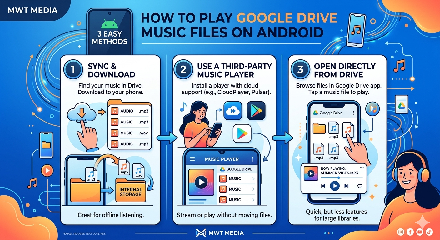 Play Google Drive Music