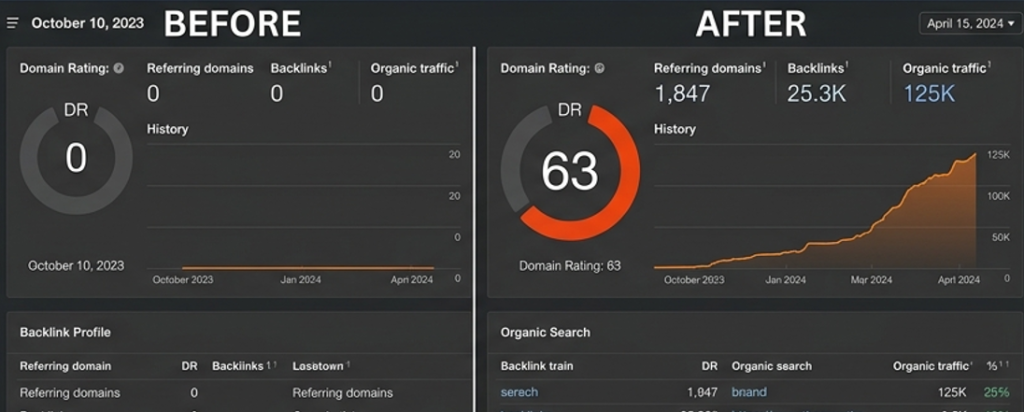 Domain Rating Results