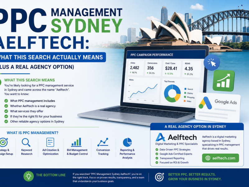 PPC Management Sydney Aelftech