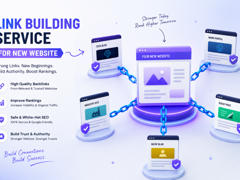 Link Building Service for New Website