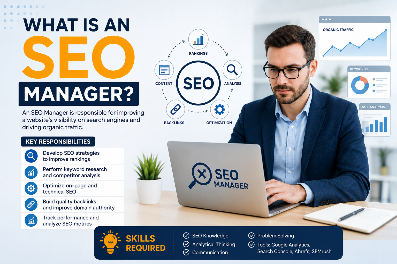 what is an SEO manager